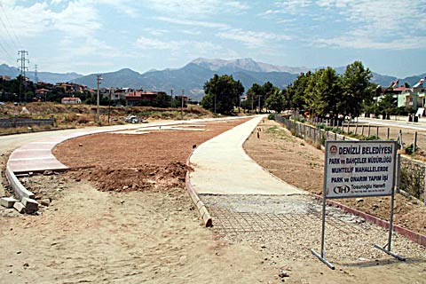 Gümüşçay Deresi’ne park yapılacak