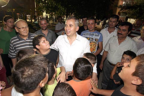 Karamanlı çocuklara spor sahası sözü