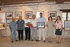 Leylekler için sergi açtılar