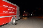 Denizli Servergazi’de korkutan yangın