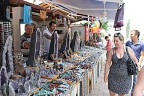 Turistlerden şifalı taşlara yoğun ilgi