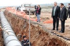 56 km’lik içme suyu ve kanalizasyon hattına başlanıyor