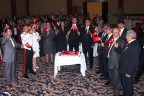 Coşkuyu bayraklarla zirveye taşıdılar