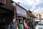 Denizli’de esnaftan anti-amerikancı pankart