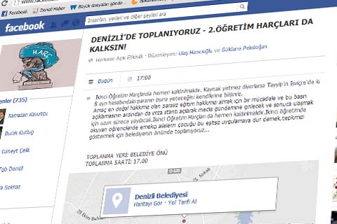 Üniversiteliler 2. öğretim harçları da kaldırılsın eyleminde buluşuyor