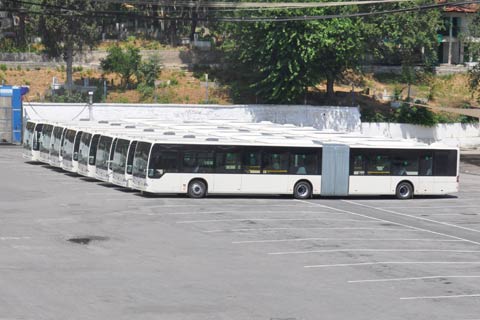 Metrobüsler Denizli’de
