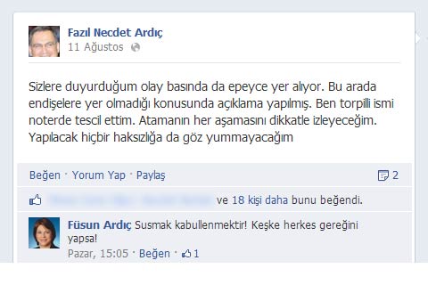 PAÜ eski rektörü Ardıç, O ismi noterden tescil ettirdi