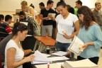 Özel yetenek sınavına akın ettiler