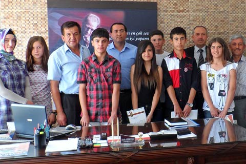 Çal’ın birincilerine bilgisayar