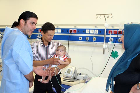 Doğduktan 6 ay sonra hastaneden çıktı