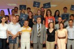 Erasmus öğrencileri sertifikalarını aldı