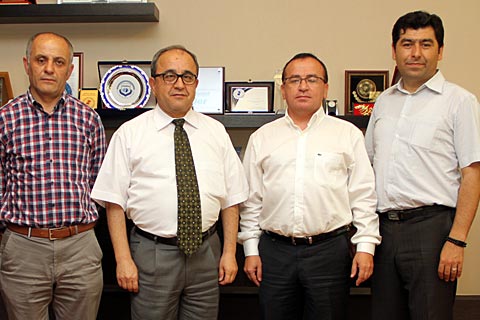 Denizlispor’dan Rektör Bağcı’ya ziyaret