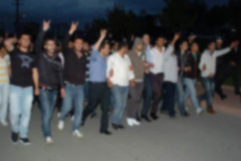 Tavas’ta gergin saatler