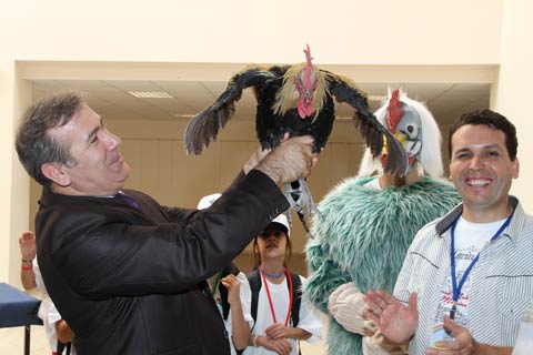 Pamukkale Üniversitesi’nden çevreci horoz