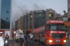 Bayramyeri’ndeki yangın yürekleri ağızlara getirdi