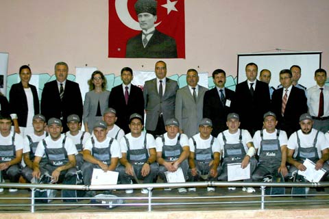 Mahkumlar meslek sahibi oldu
