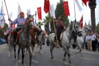 Kortej yürüyüşünden renkli kareler