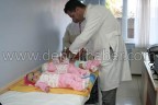 Denizli’de 8 aylık üçüzler hayata tutundu