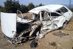 Denizli’de trafik kazası 1 ölü 4 yaralı