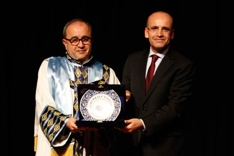 Bakan Şimşek PAÜ açılışına katıldı