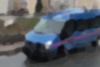 Jandarma aracı kaza yaptı, 3 asker yaralı