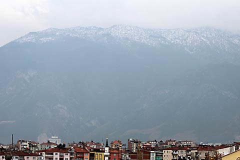 Mevsimin ilk karı yağdı