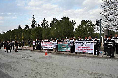 DEBA işçileri OSB’de nöbet tutacak