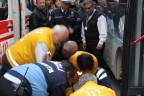 Turex otobüsü yaşlı adama çarptı