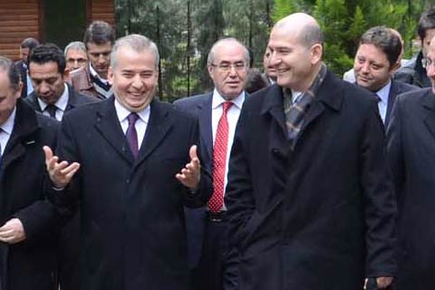Soylu, Zolan’ı makamında, Aygören’i rezidansında ziyaret etti