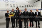 Denizli tarihinin İstanbul’a ilk özel uçuşu