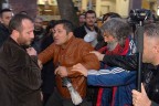 Protestocu çıktı