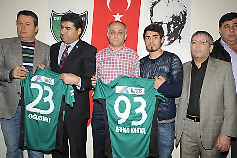 Horoz’da Erhan ve Oğuzhan’a veda töreni