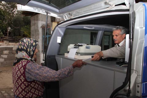 Bu veznelerde ayda 4 bin 500 işlem yapılıyor