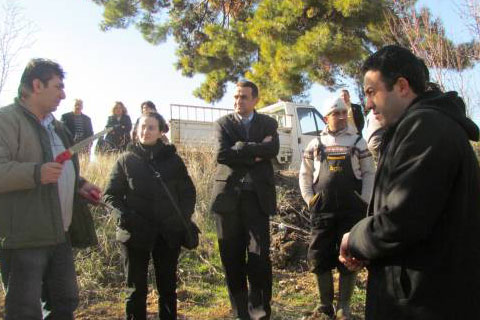 Çiftçilere oraganik tarım eğitimi