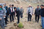 Protokol ile öğrenciler fidan dikti