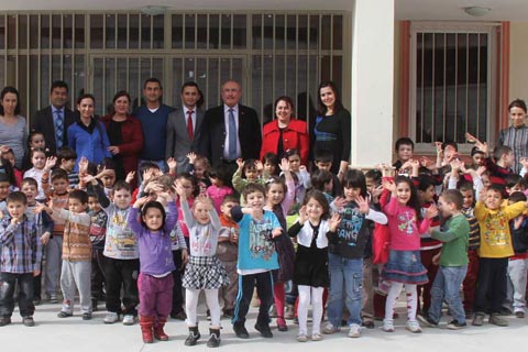 Miniklerden anlamlı yardım