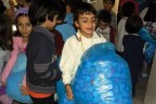 2 ayda 1.5 ton kapak topladı