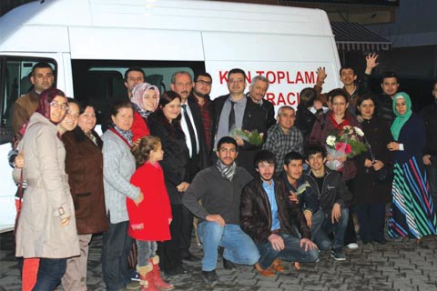 İşitme engellilerden kan bağışı
