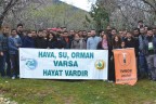 İsimleri bu fidanlarda yaşayacak