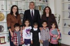 Minikler eko-okul olarak belediyeyi seçti