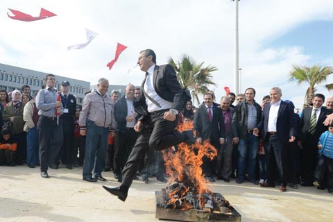 Denizli’de Nevruz şenliği