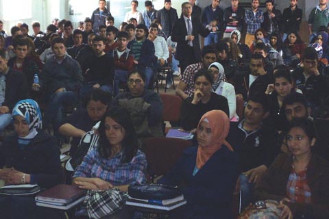 Öğrencilere doğal afet semineri