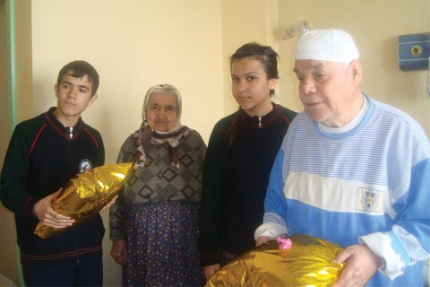 Duygulandıran ziyaret