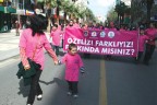 “Biz de varız” demek için yürüdüler