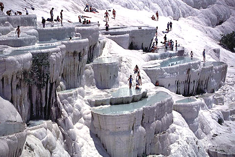 Denizlililer, Pazar günü Pamukkale’ye ücretsiz girecek