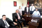 Afyon lobisinden Çavuşoğlu’na kutlama ziyareti