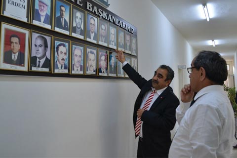 Rektör Bağcı Kale İlçesini ziyaret etti
