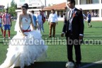 Başlama vuruşu gelin-damattan