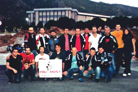 Motosiklet tutkunları eğitimden geçti