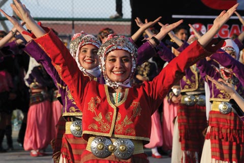 PAÜ’de Yörük Şenliği başladı